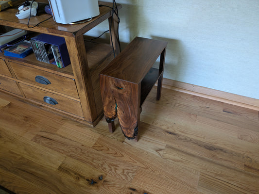 Small Walnut Side Table
