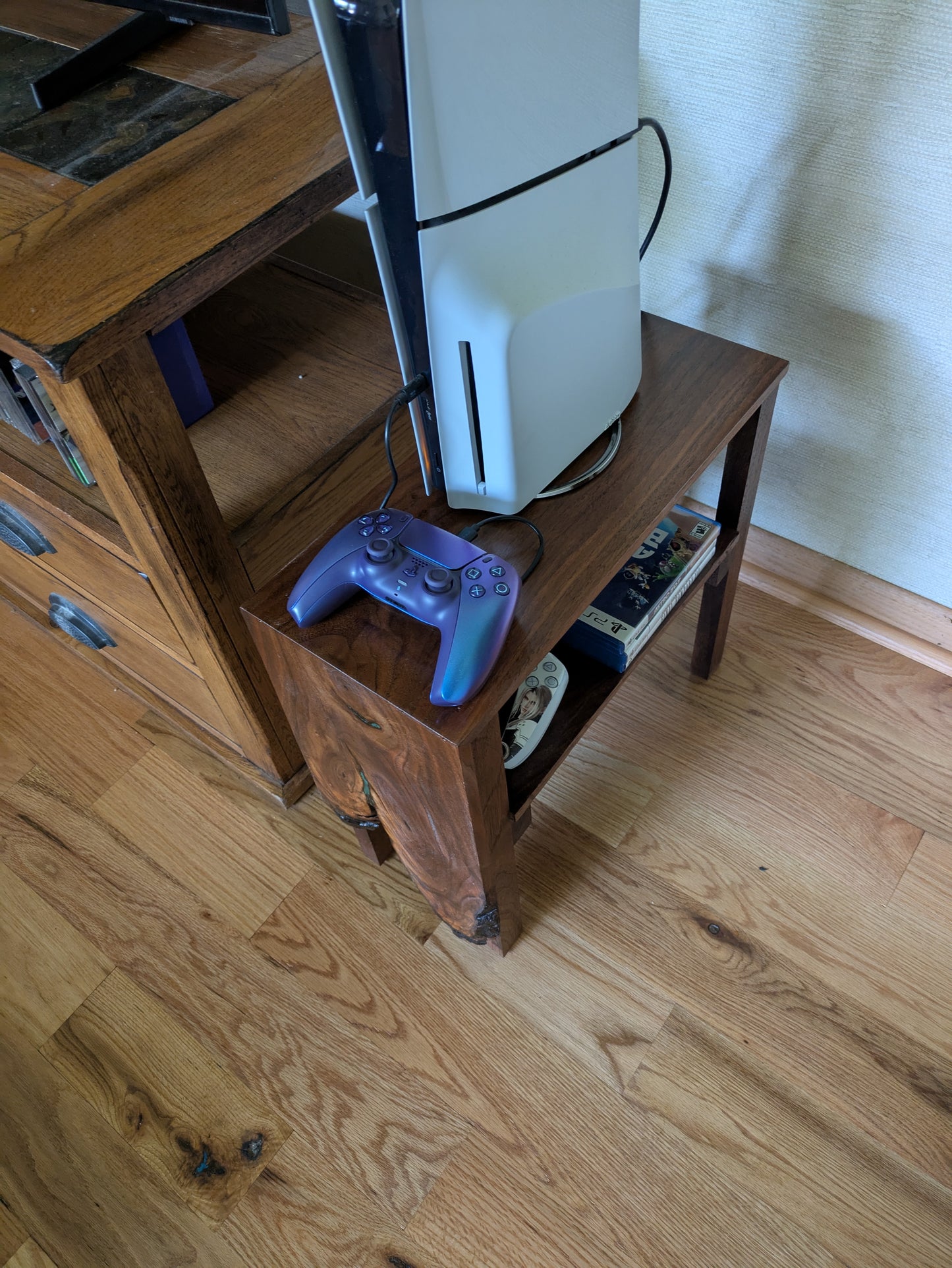 Small Walnut Side Table