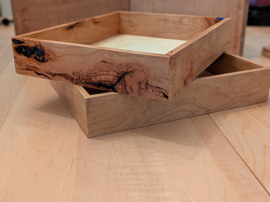 Rustic Cherry Dice Box